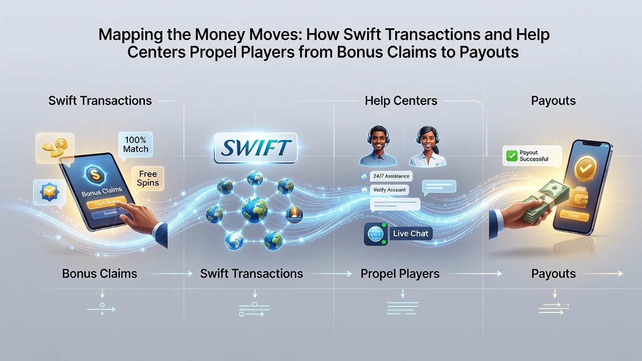 Support center agents assisting players with transaction queries on multiple devices