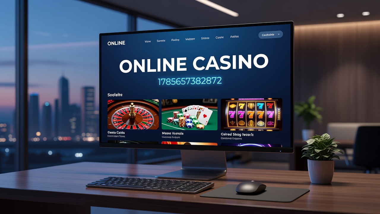 Mobile device showing online casino games with live dealer tables and jackpot counters