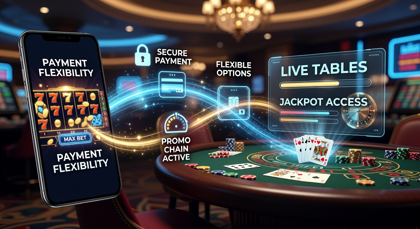 Live dealer table screen displaying bonus carryover from slots alongside jackpot pool indicators