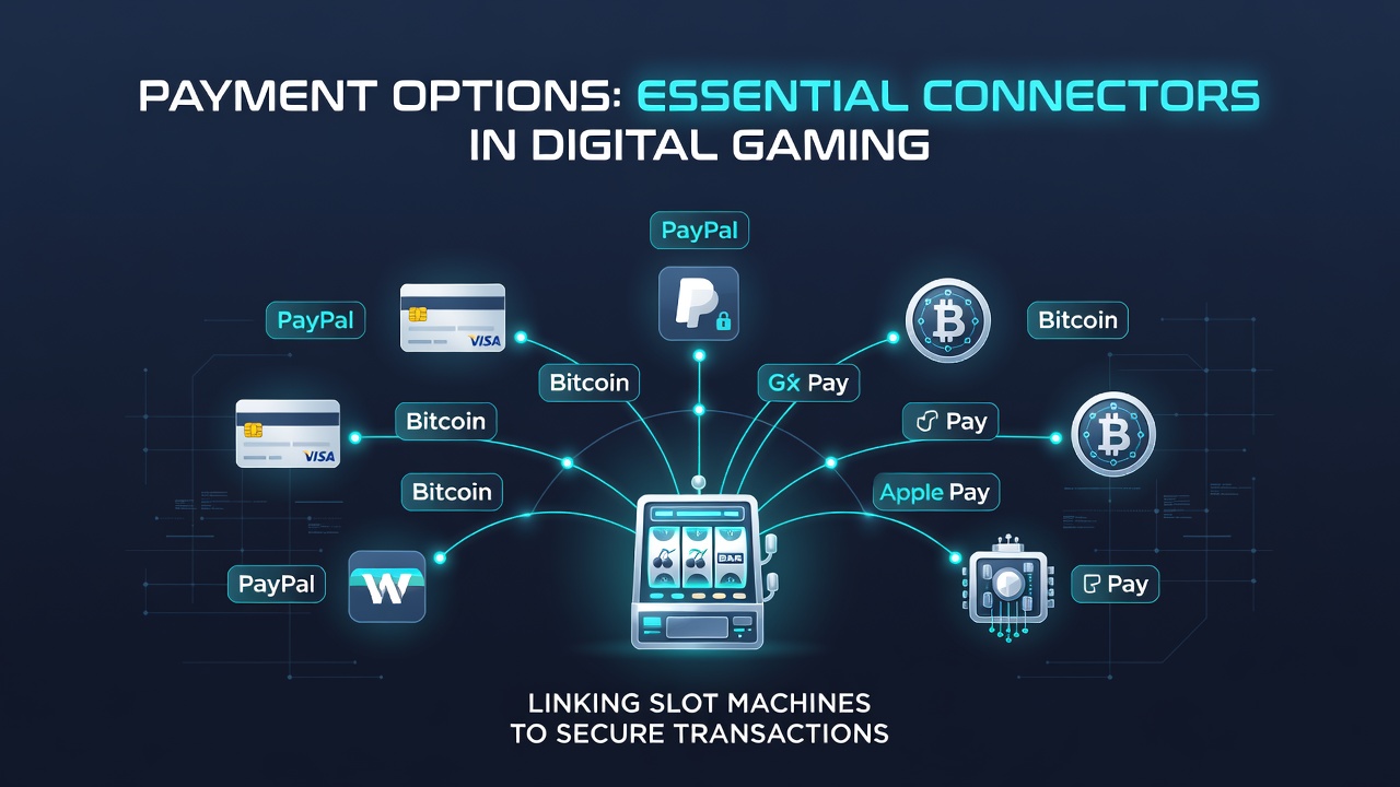 Mobile device screen showing integrated payment options bridging slots, live tables, and jackpot features