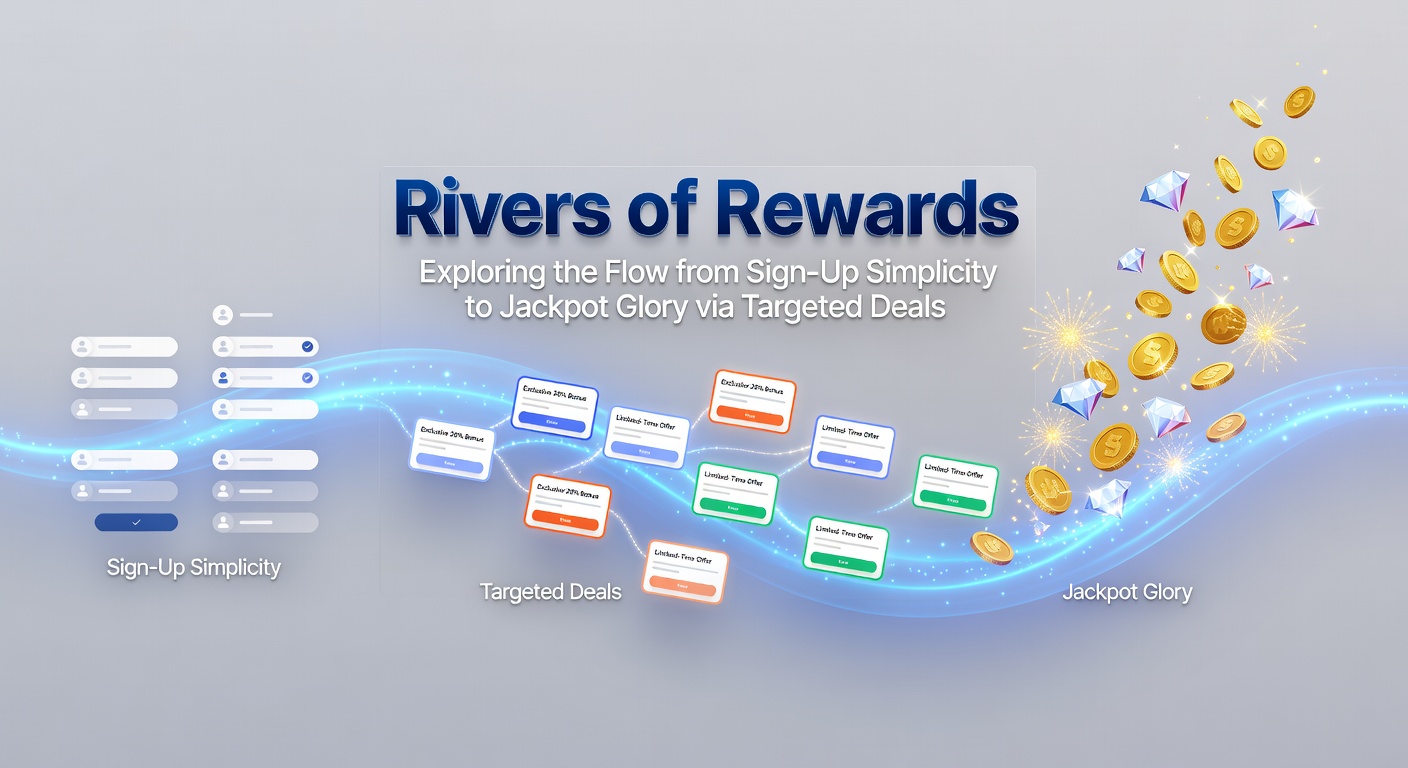 Illustration showing mobile device interfaces connecting registration, bonus activation, and progressive jackpot participation in a continuous gaming pathway