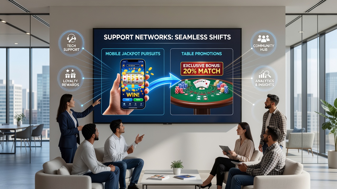 Mobile device showing jackpot game alongside a live table interface with payment options highlighted