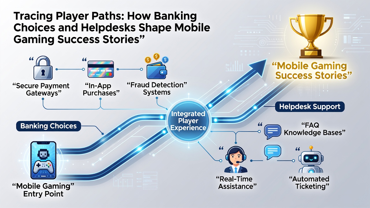 Player support interaction screen highlighting banking troubleshooting steps within a mobile game environment